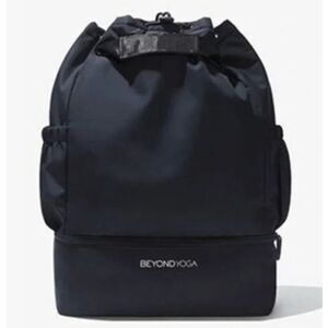 Beyond Yoga Convertible Gym Backpack Bag Black